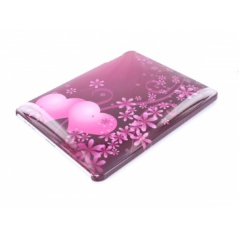 Mobiparts Backcover Apple iPad Purple Hearts