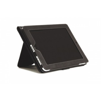 Gecko Folio Case Deluxe Apple iPad 2/3 Black