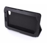 Case Samsung P6200 Galaxy Tab 7.0 Plus met stand Black