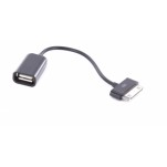 Galaxy Tab Dockconnector naar USB (female) Adapter Black